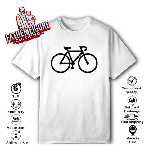 Bicycle American Lady In Pakistan T Shirt